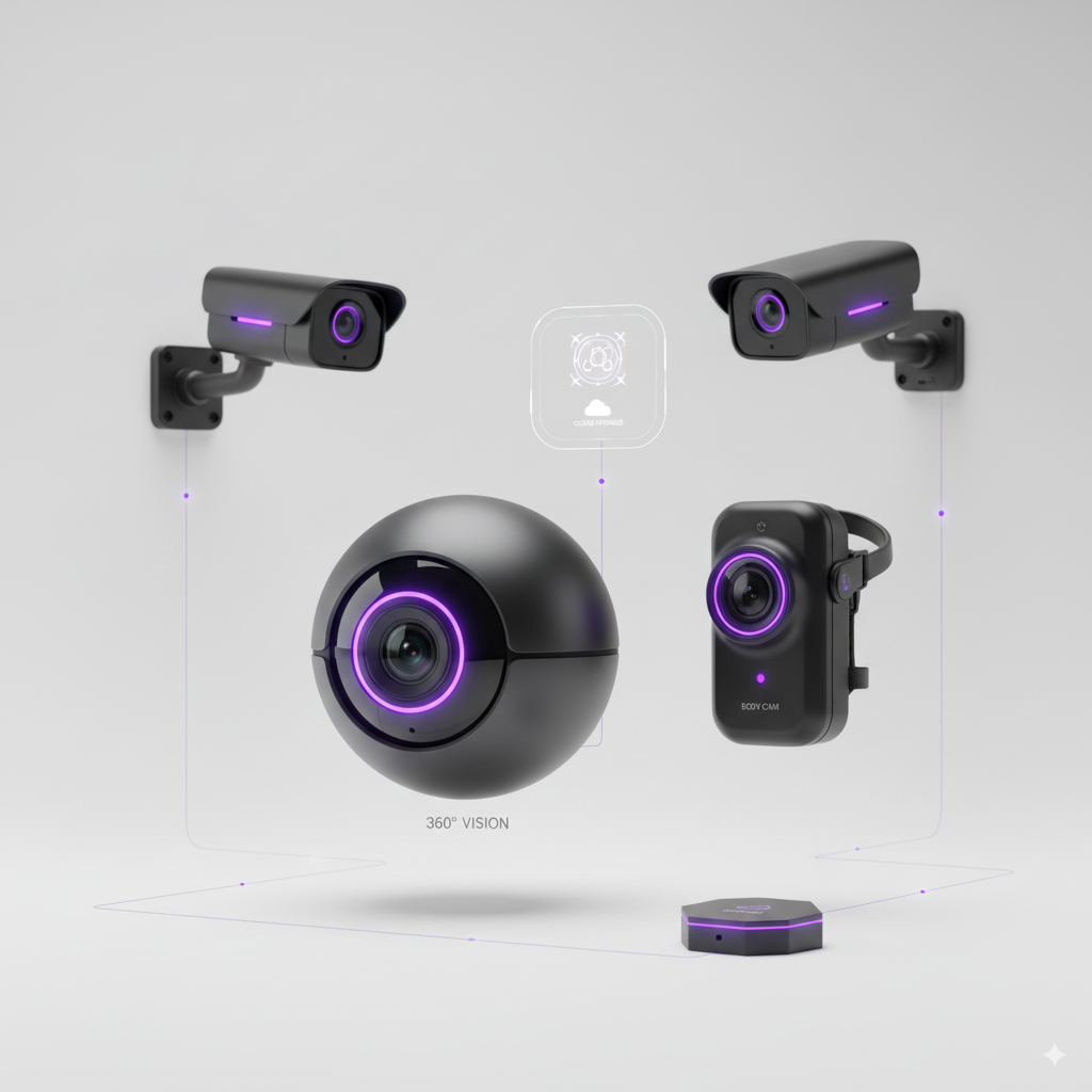 360 degree security cameras and smart surveillance systems 2025