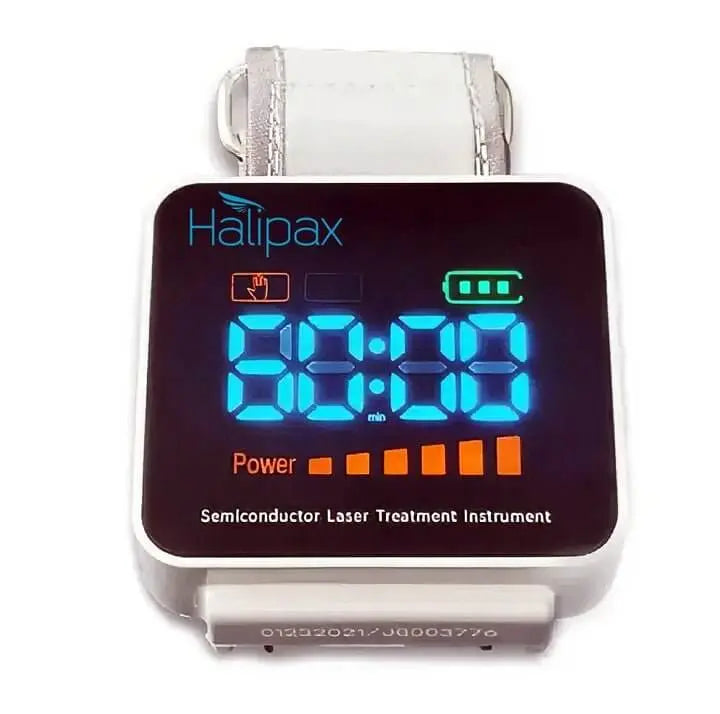 Halipax semiconductor laser treatment instrument on a white background