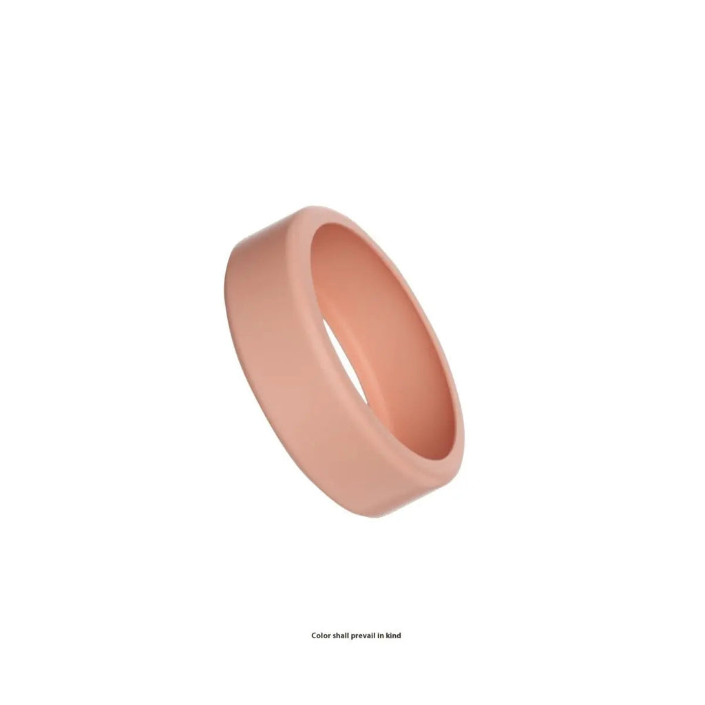 Pink ring on a white background