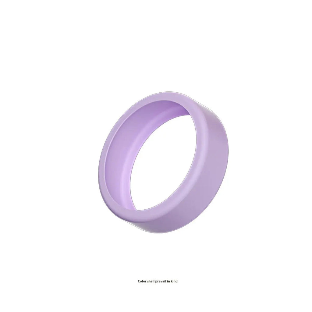 Purple ring on a white background